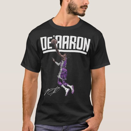 De'Aaron Fox サクラメント Tシャツ (正面)
