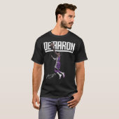 De'Aaron Fox サクラメント Tシャツ (正面フル)