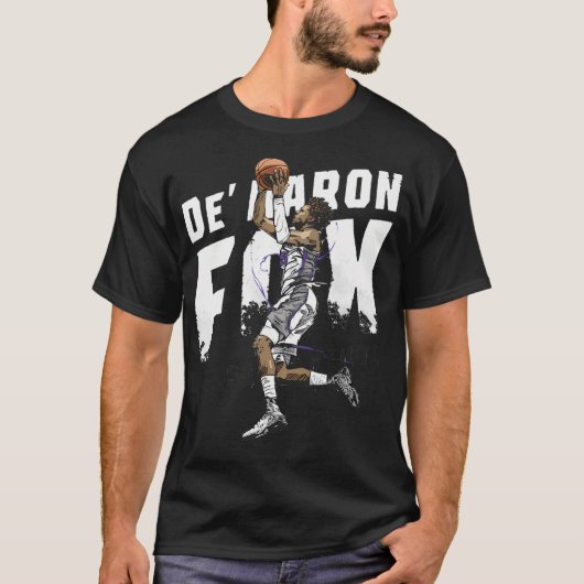 De'Aaron Fox レイアップ Tシャツ (正面)