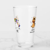 Deabbingおもしろい Unicorn人事HRギフト タンブラーグラス (左)