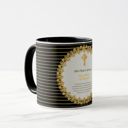 DEACON新出聖句ギフト記念 マグカップ (正面左)