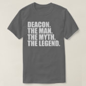 DeaconDeacon名Deacon与え名 Tシャツ (デザイン正面)