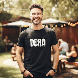 DEADクール Drippyスクリプトおもしろいパパのハロウィーン Tシャツ