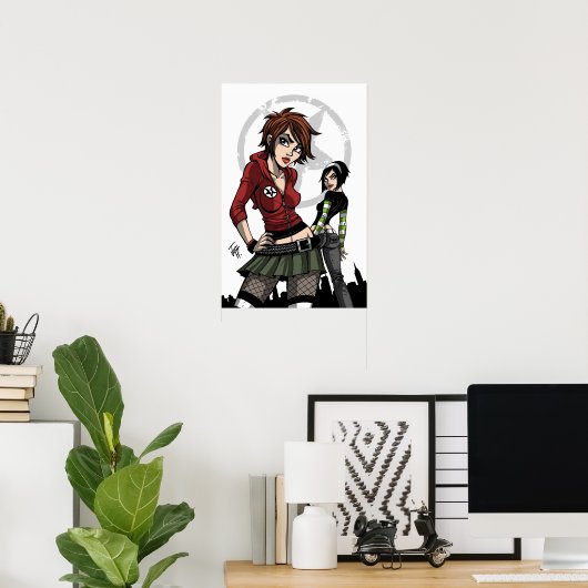 Dead@17プリント ポスター (ホームオフィス)