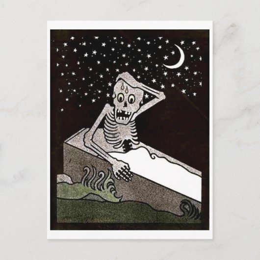 Dead Already Skeletonポストカード ポストカード (正面)