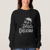 Dead But Delicious | ExDesigner | ハロウィン スウェットシャツ (正面)