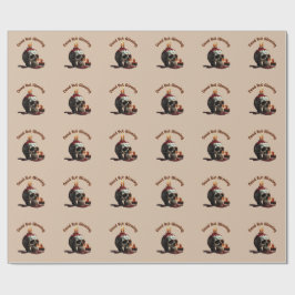Dead But Glowing,Díade los Muertos Wrapping paper  ラッピングペーパー