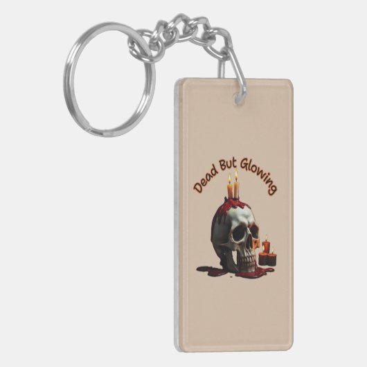 Dead But Glowing Key Chain, Día de los Muertos  キーホルダー (正面左)
