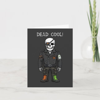 Dead Cool Skeleton Biker | ハロウィン シーズンカード