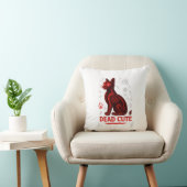 Dead Cute – Halloween Cat T-Shirt クッション (椅子)