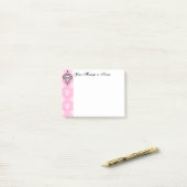 Dead Damask -カスタム砂糖スカルPost-it®メモ ポストイット (デスク上)