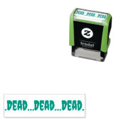 .DEAD...DEAD...DEAD.古い学校to-doリスト セルフインキングスタンプ (インサイチュ)