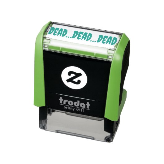.DEAD...DEAD...DEAD.古い学校to-doリスト セルフインキングスタンプ (商品)