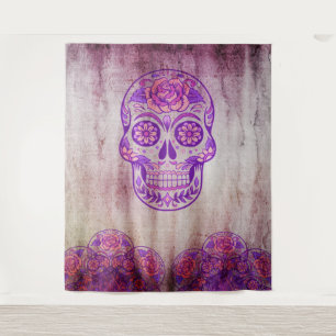Dead Dia de Los Muertos Photoの背景幕の日 タペストリー