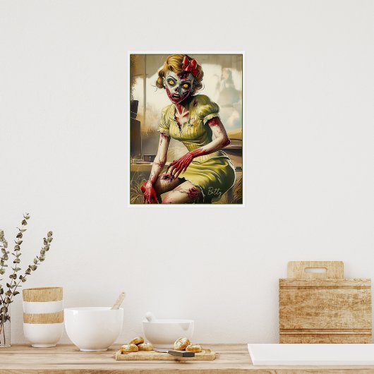 Dead, Dreamy, and Dangerously Darling: Betty ポスター (キッチン)