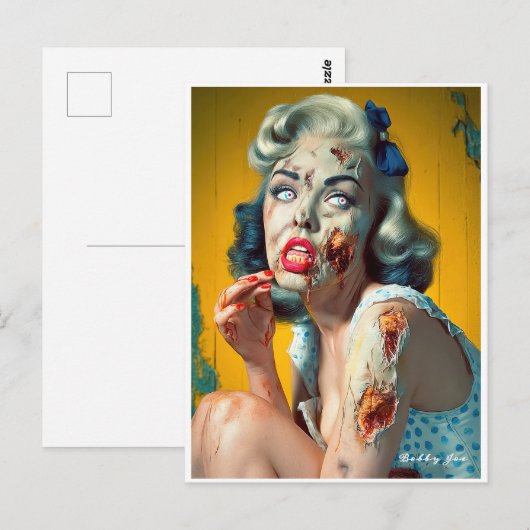 Dead, Dreamy, and Dangerously Darling: Bobby Joe ポストカード (正面/裏面)