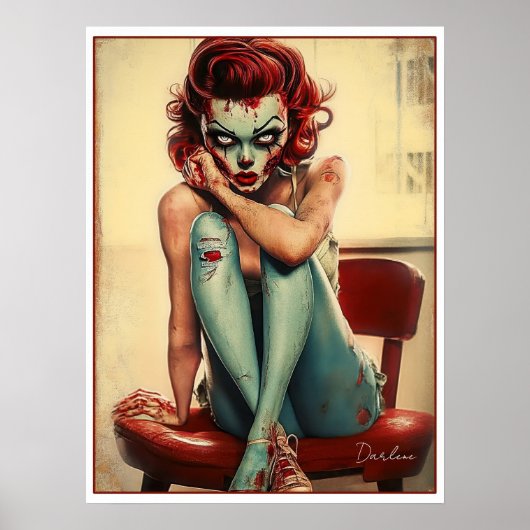 Dead, Dreamy, and Dangerously Darling: Darlene ポスター (正面)