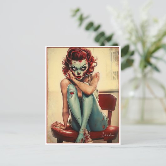 Dead, Dreamy, and Dangerously Darling: Darlene ポストカード (スタンド正面)