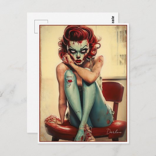 Dead, Dreamy, and Dangerously Darling: Darlene ポストカード (正面/裏面)