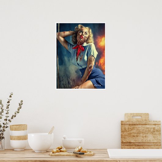 Dead, Dreamy, and Dangerously Darling: Natty ポスター (キッチン)