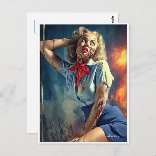 Dead, Dreamy, and Dangerously Darling: Natty ポストカード (正面/裏面)