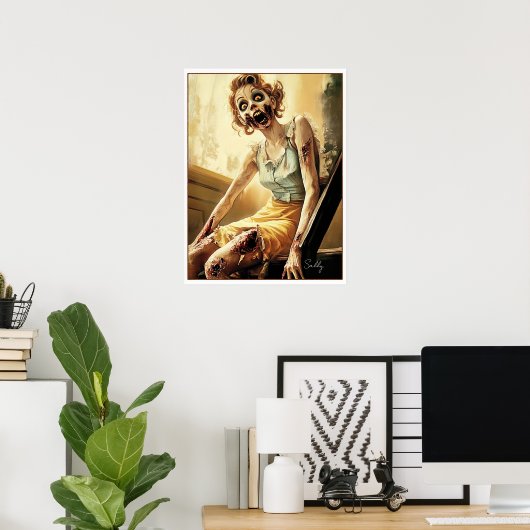 Dead, Dreamy, and Dangerously Darling: Sally ポスター (ホームオフィス)