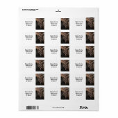 Dead End Dragonは夕食を探している – あなた ラベル (フルシート)