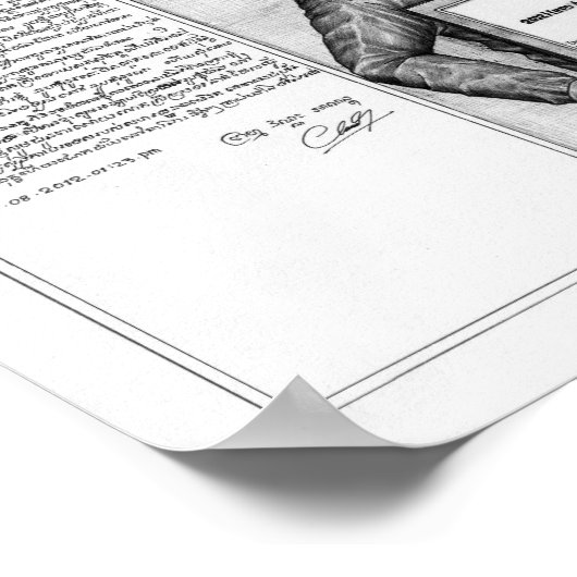 Dead Eye Poster of Vannak and Hillary Clinton 1 ポスター (角)