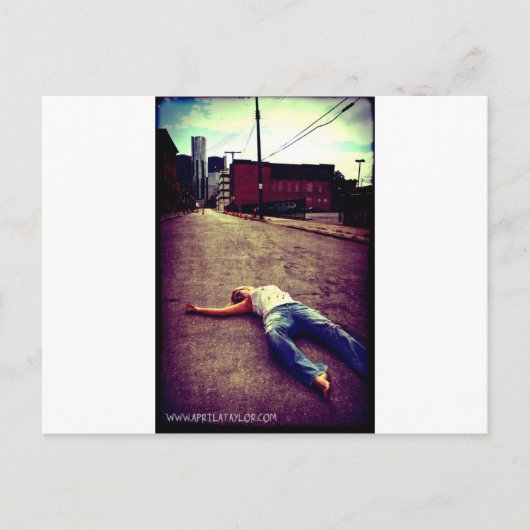 Dead in the City by 4月A Taylor ポストカード (正面)