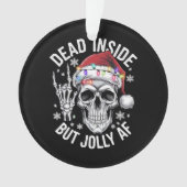Dead InsideがAFクリスマスギフトすてきスケルトン オーナメント (正面)