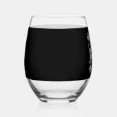 Dead InsideがAFクリスマスギフトすてきスケルトン ステムなしワイングラス (左)