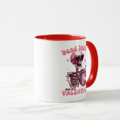 Dead InsideだがIt's Valentineおもしろマグカップ マグカップ (正面右)