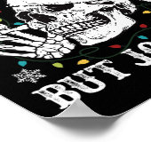 Dead Inside But AFスケルトンすてきサンタクリスマス ポスター (角)