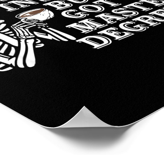 Dead Inside But I Got Master Degree Survivor Gradu ポスター (角)