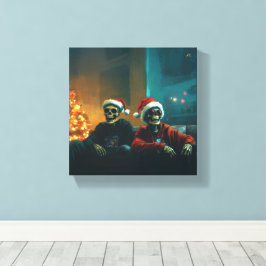 Dead Inside... But It’s Christmas キャンバスプリント