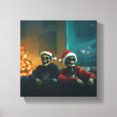 Dead Inside... But It’s Christmas キャンバスプリント (正面)