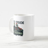 Dead Inside... But It’s Christmas コーヒーマグカップ (正面左)