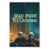 Dead Inside... But It’s Christmas フォトプリント (正面)