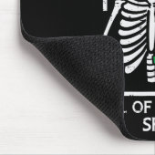 Dead Inside Full Christmas Spirit Skeletonクリスマスwo マウスパッド (コーナー)