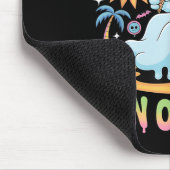 Dead Inside Tan Outside Funny Ghost Summerween _1  マウスパッド (コーナー)