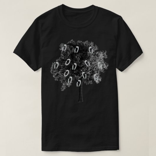 Dead Like Me便座ツリー Tシャツ (デザイン正面)