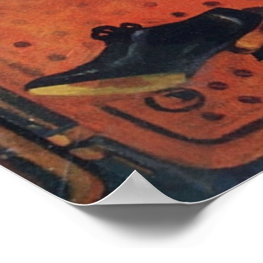 Dead Man39;s Alibi  Dime Detective Magazine ポスター (角)