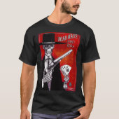 Dead Mans Hand Goth styled Western poker Tee Tシャツ (正面)