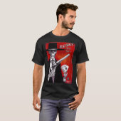 Dead Mans Hand Goth styled Western poker Tee  Tシャツ (正面フル)