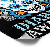 Dead Pancreas Society糖尿病認識度糖Sku ポスター (角)