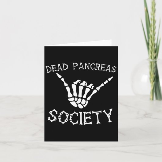 Dead Pancreas Society はっきりした Statement認識度Cre カード (正面)
