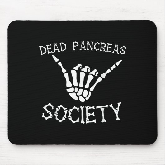 Dead Pancreas Society はっきりした Statement認識度Cre マウスパッド (正面)