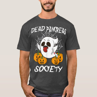 Dead Pancreas Society Diabetes Awareness Halloween Tシャツ