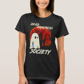 Dead Pancreas Society Ghost Diabetes Awareness Hal Tシャツ (正面)