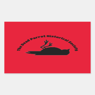 Dead Parrot Historical Society – ステッカー2 長方形シール